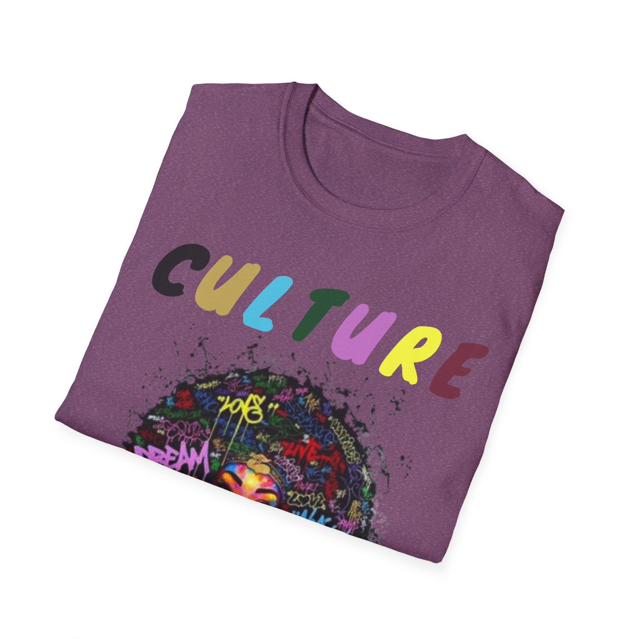 Colorful Hip Hop Inspired Culture T-Shirt - Image 52