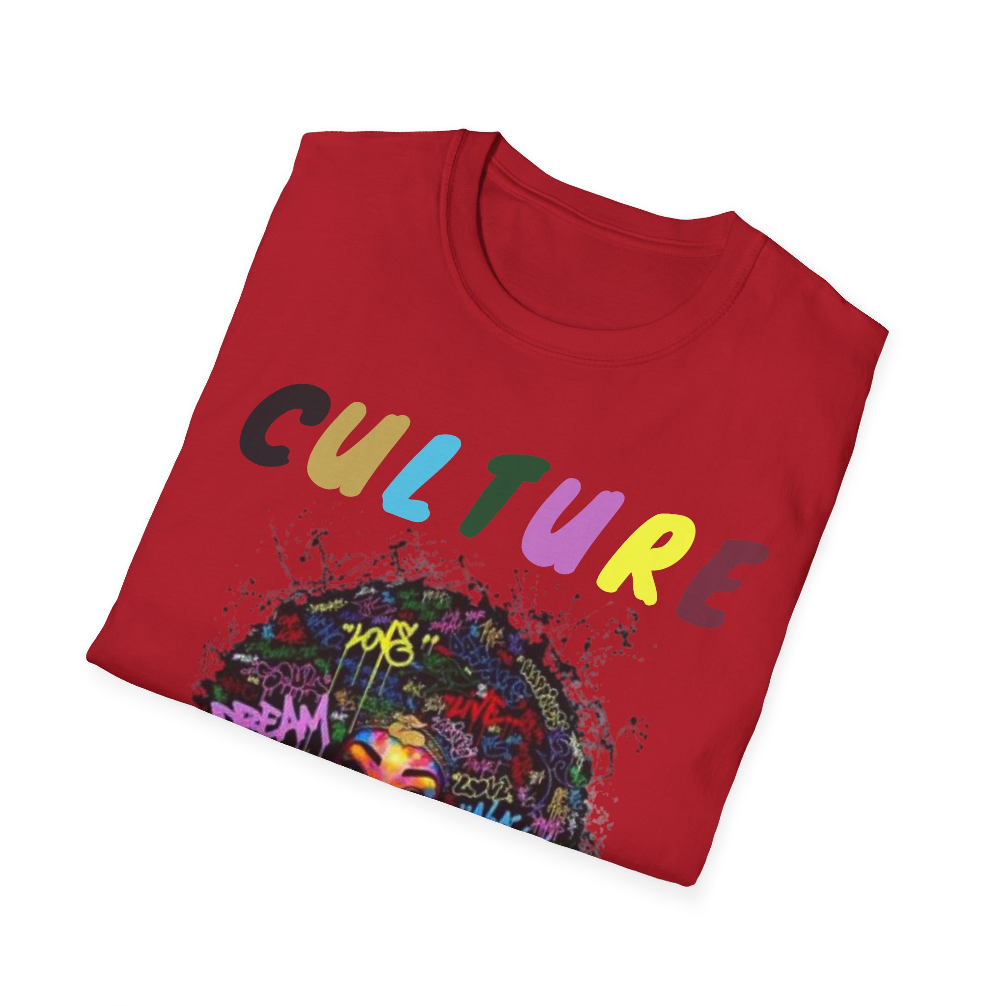 Colorful Hip Hop Inspired Culture T-Shirt - Image 56