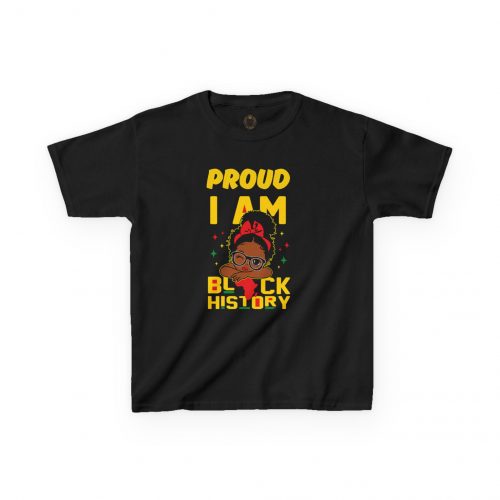 Kids T-Shirt - 'I am Black History'
