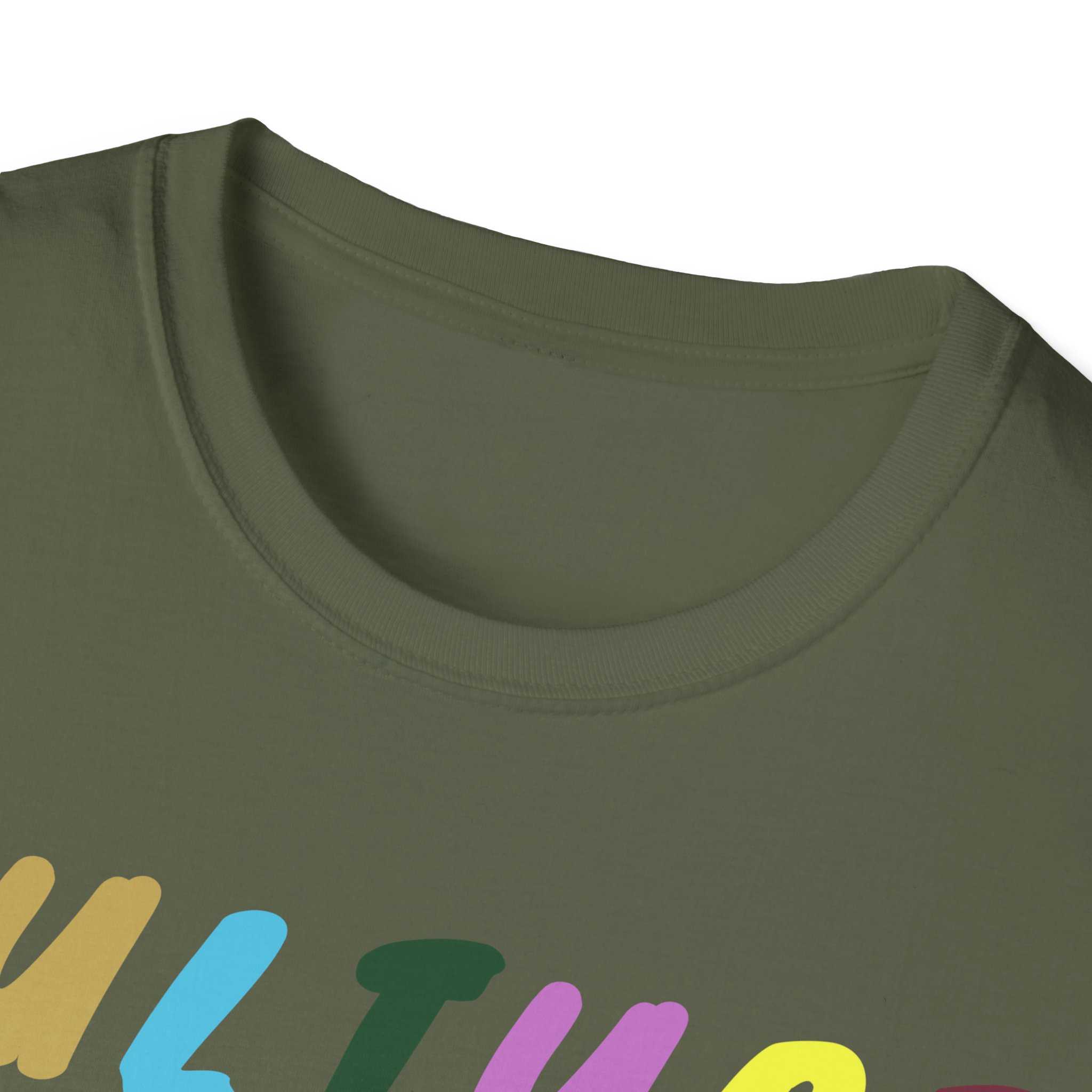 Colorful Hip Hop Inspired Culture T-Shirt - Image 19