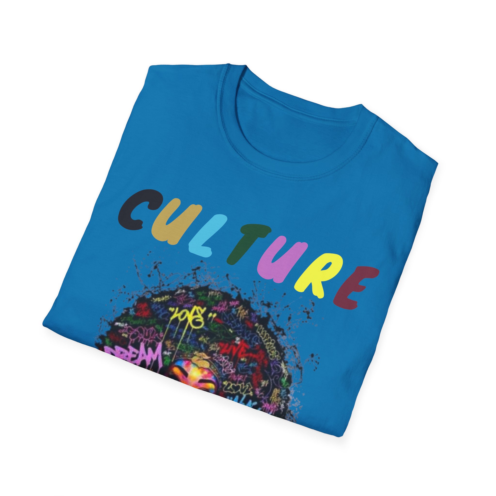 Colorful Hip Hop Inspired Culture T-Shirt - Image 28