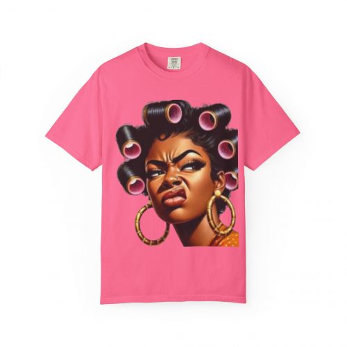 Expressive Unisex Garment-Dyed T-shirt with Bold Graphic, Funny T-Shirt, Unique Gift for Her, Casual Wear, Statement Apparel