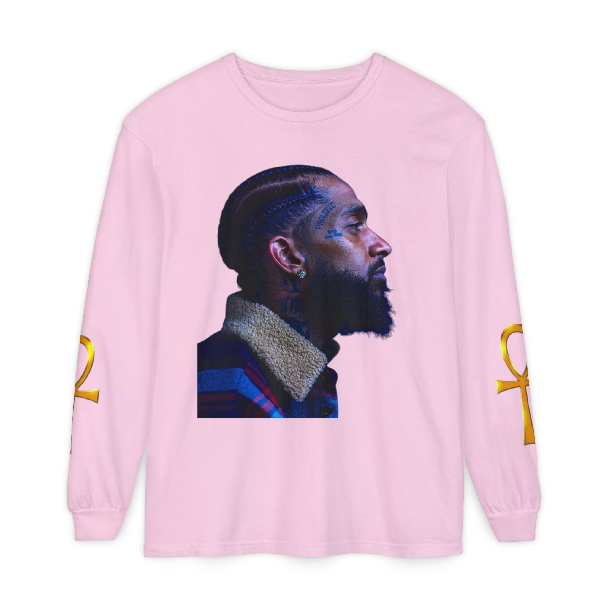 Unisex Garment-dyed Long Sleeve T-Shirt - Image 29