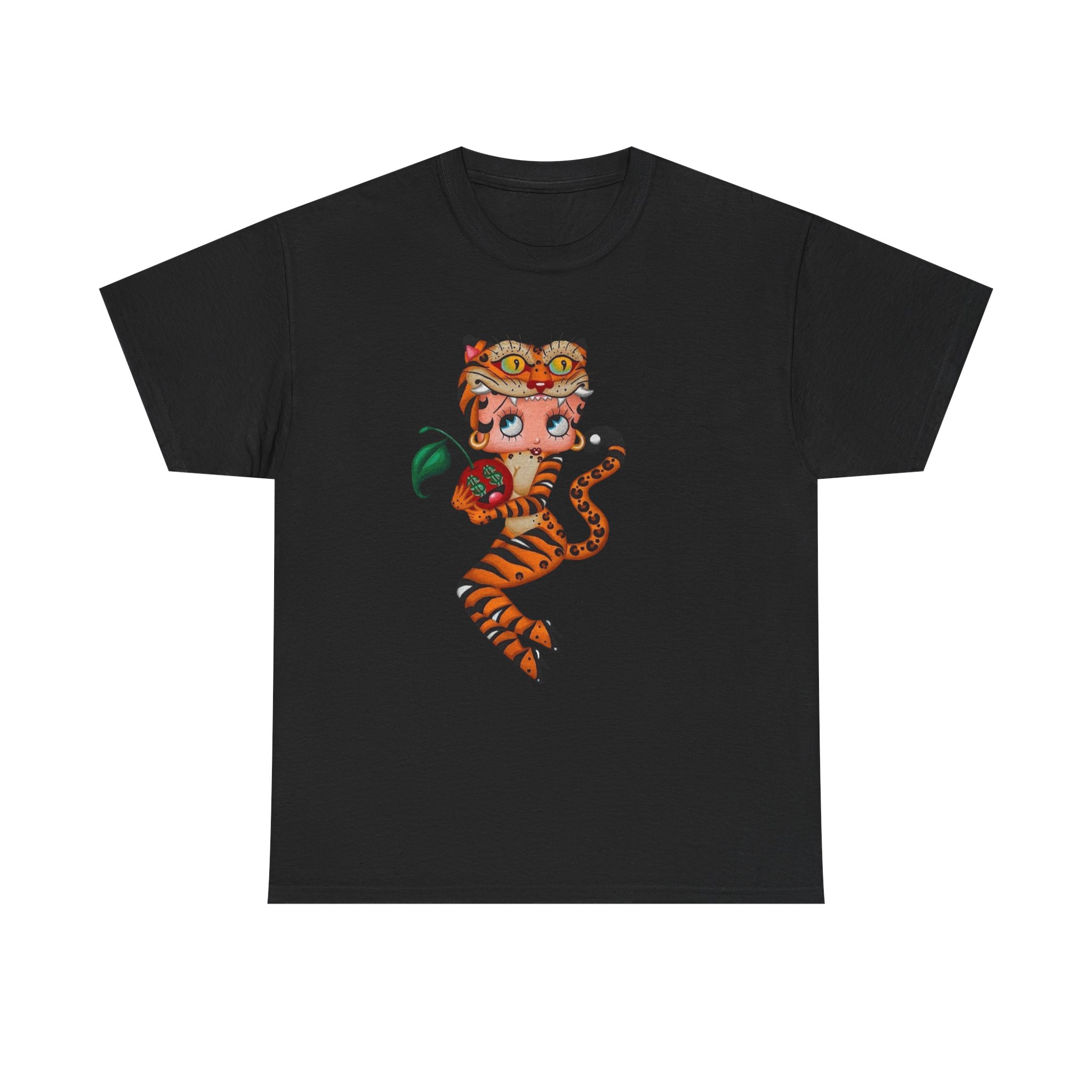 Betty Boo cat theme T-shirt - Image 13