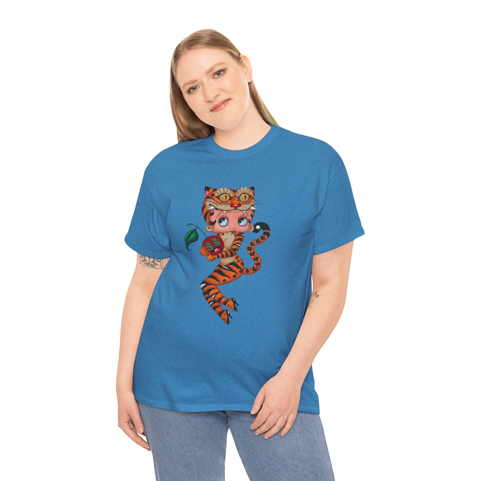 Betty Boo cat theme T-shirt - Image 30