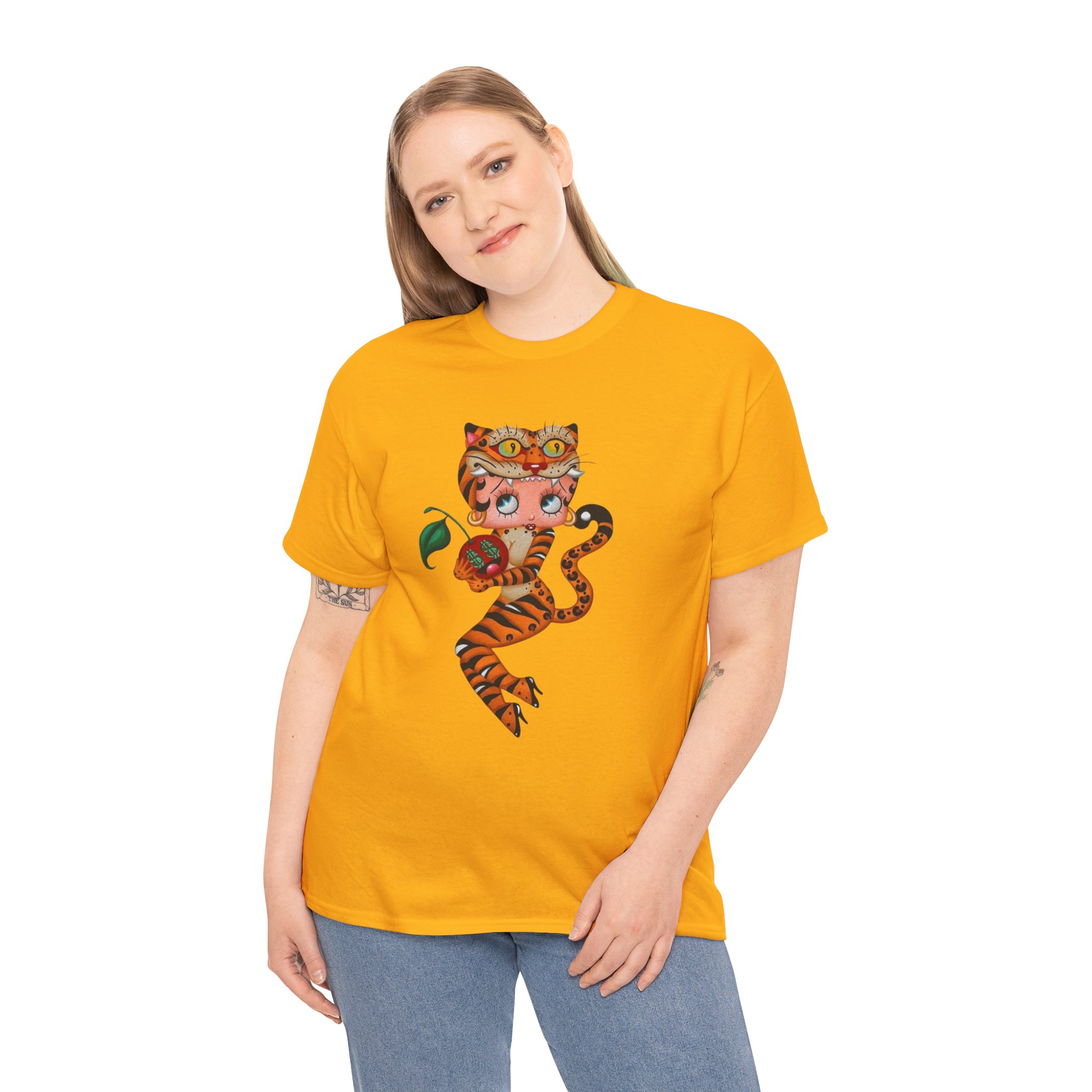 Betty Boo cat theme T-shirt - Image 24