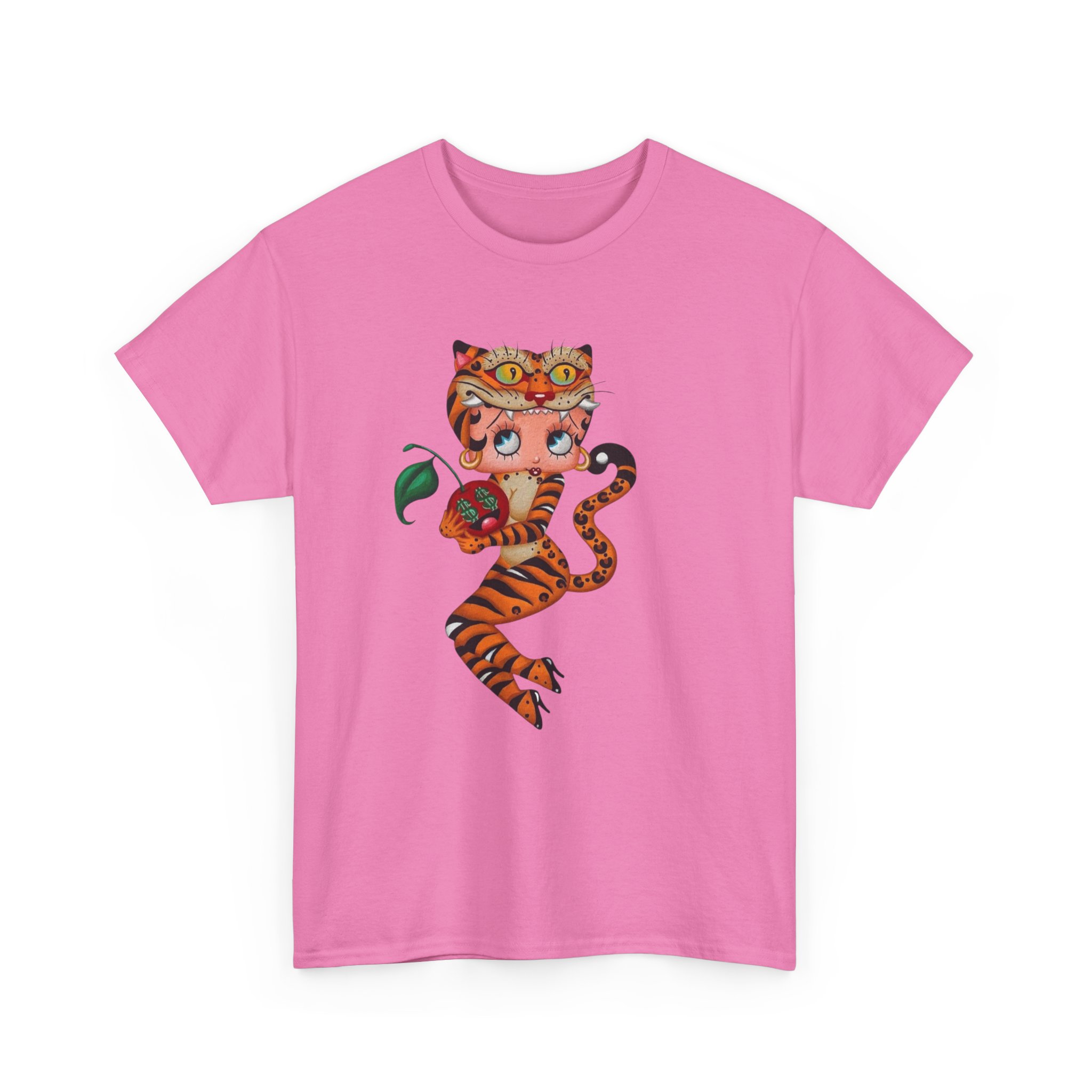 Betty Boo cat theme T-shirt - Image 4