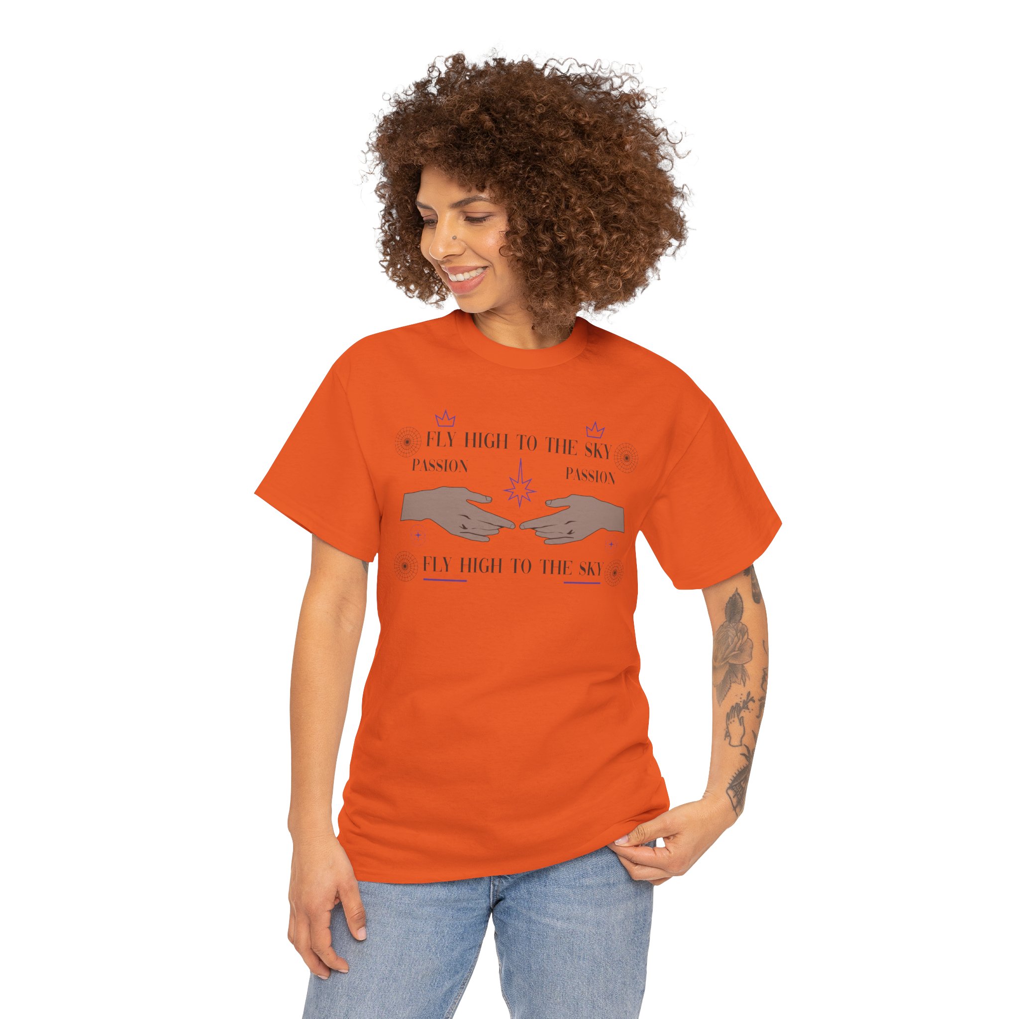Fly High To The Sky Graphic Tee - Image 29