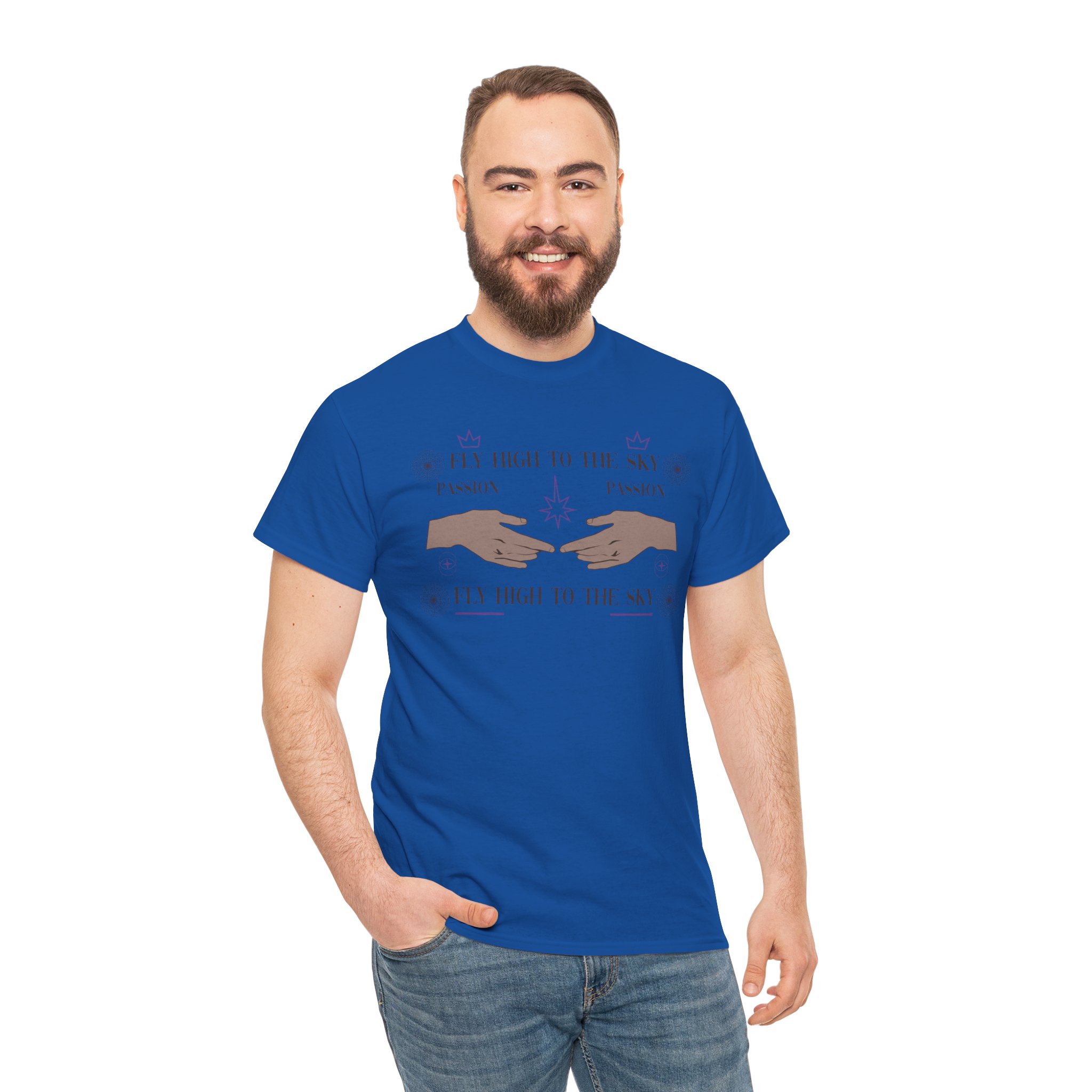 Fly High To The Sky Graphic Tee - Image 66