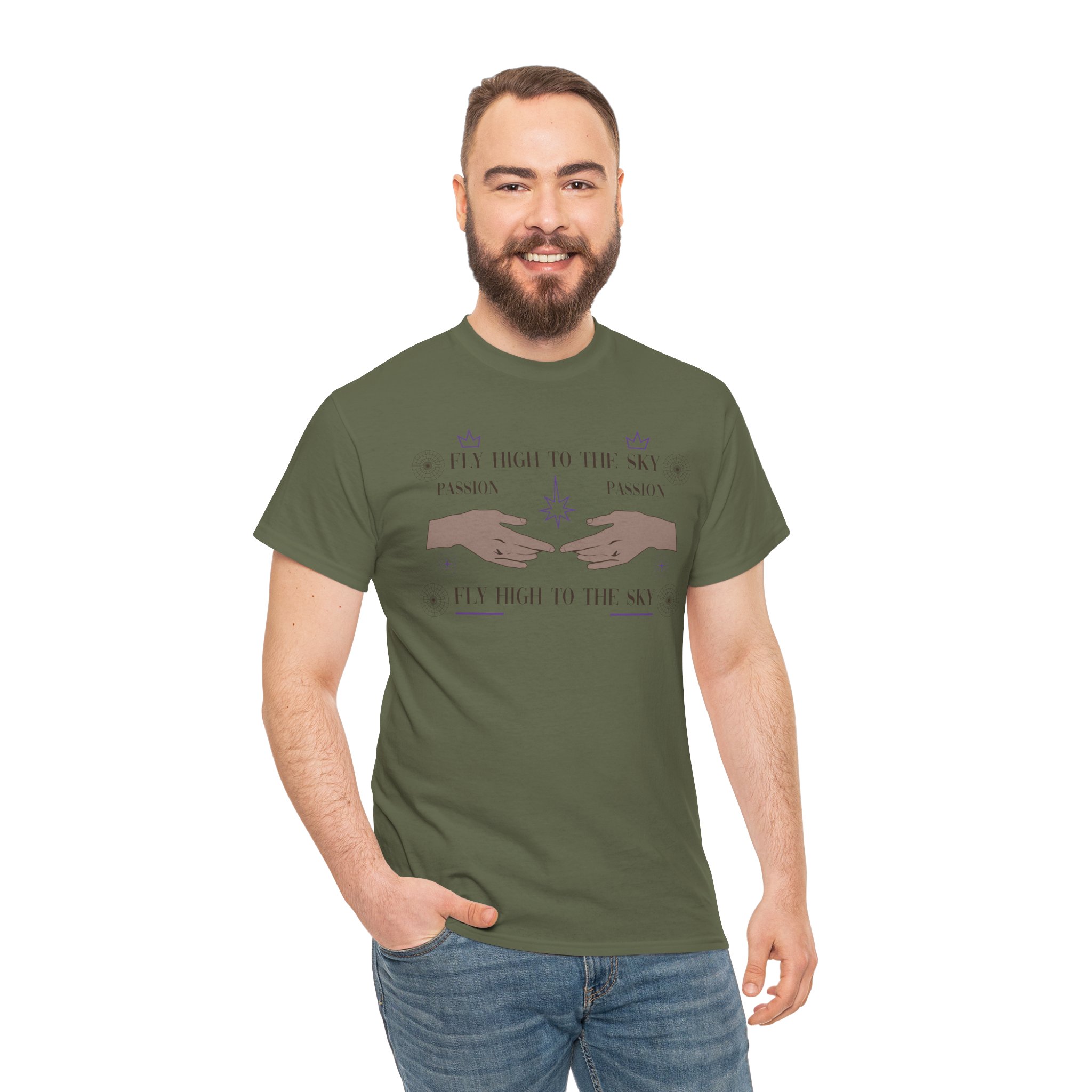 Fly High To The Sky Graphic Tee - Image 42