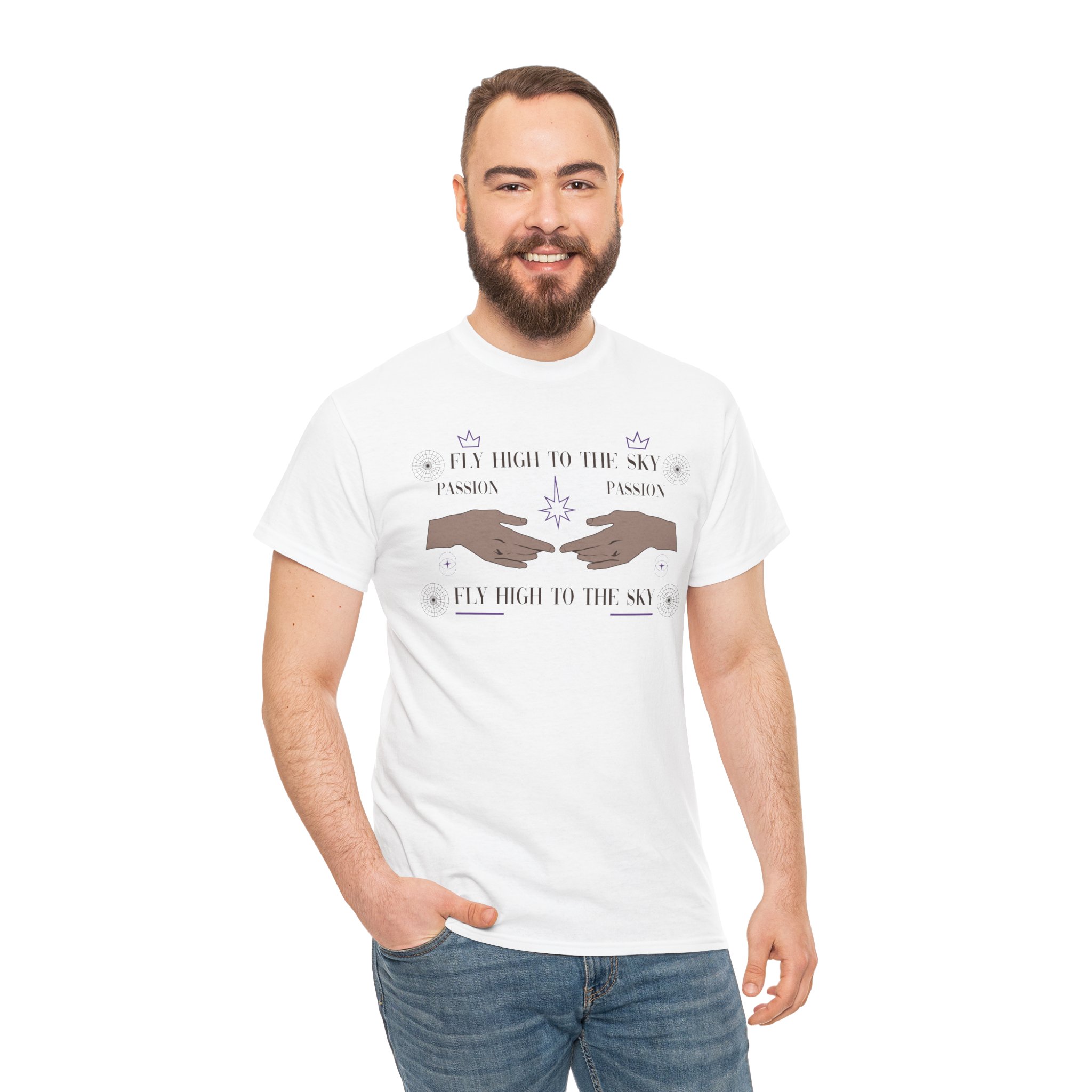 Fly High To The Sky Graphic Tee - Image 12