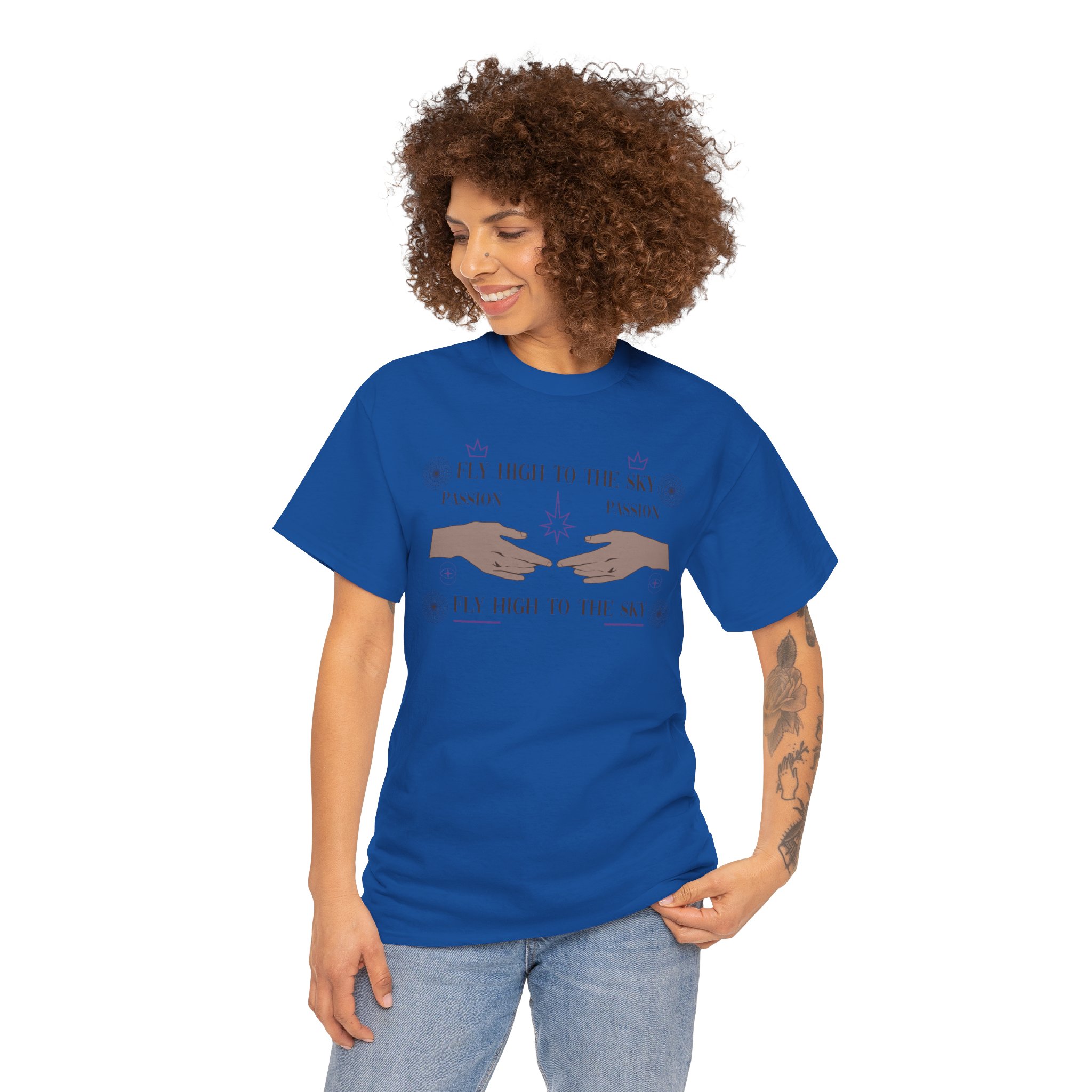 Fly High To The Sky Graphic Tee - Image 65