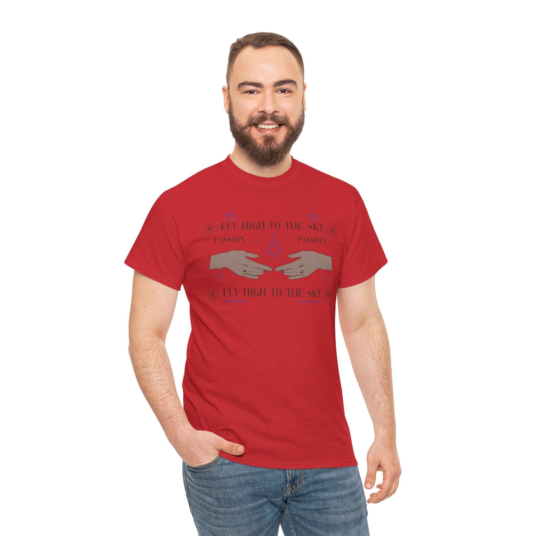 Fly High To The Sky Graphic Tee - Image 78