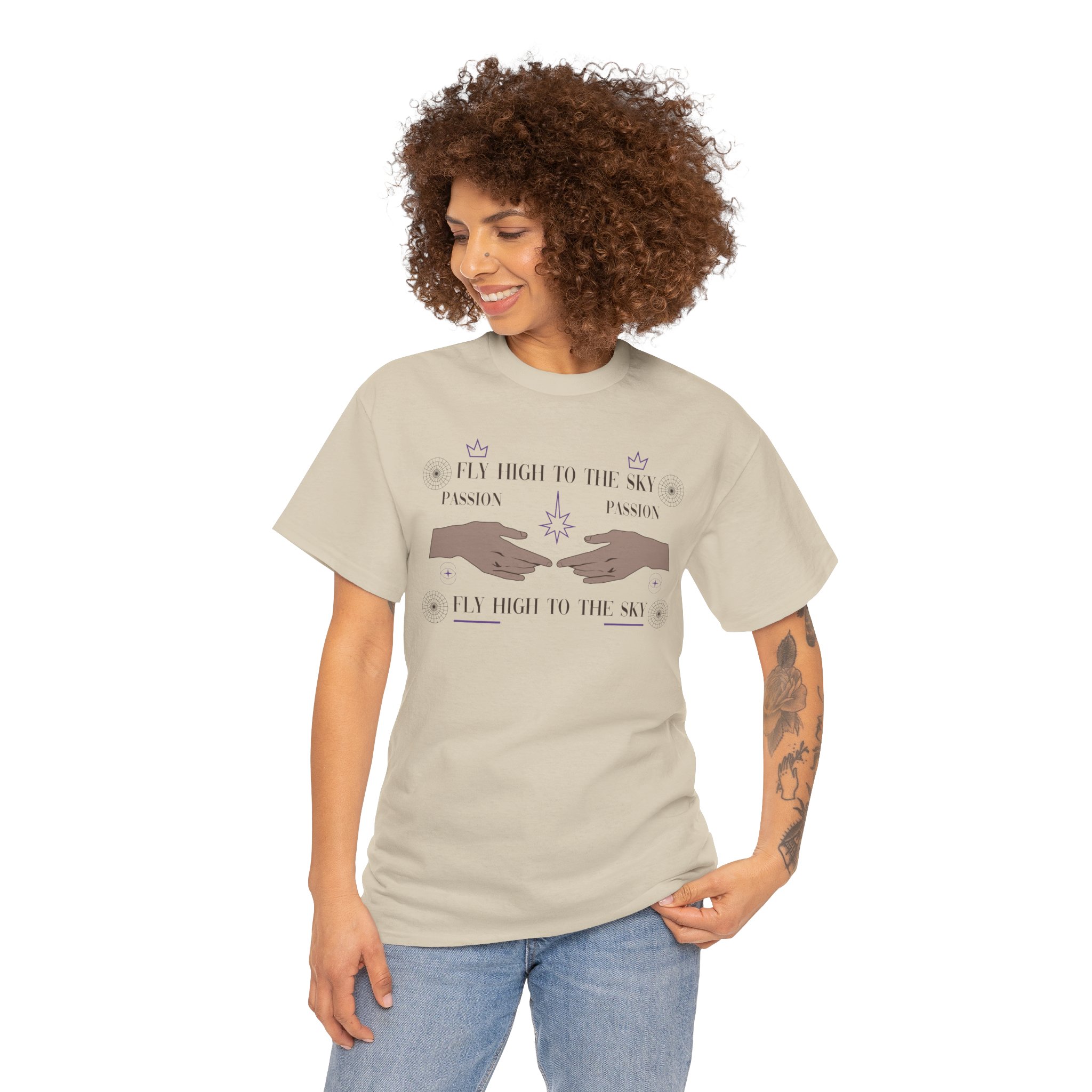 Fly High To The Sky Graphic Tee - Image 17