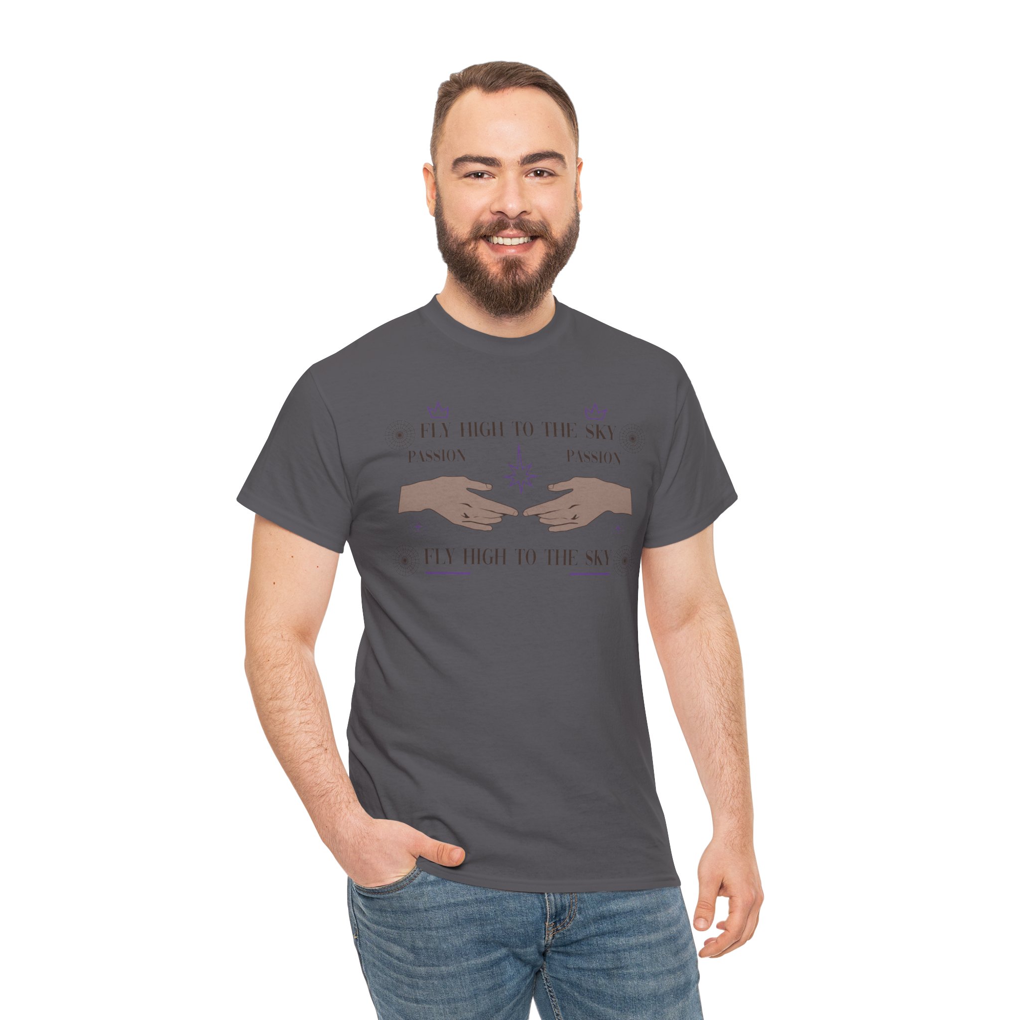Fly High To The Sky Graphic Tee - Image 60