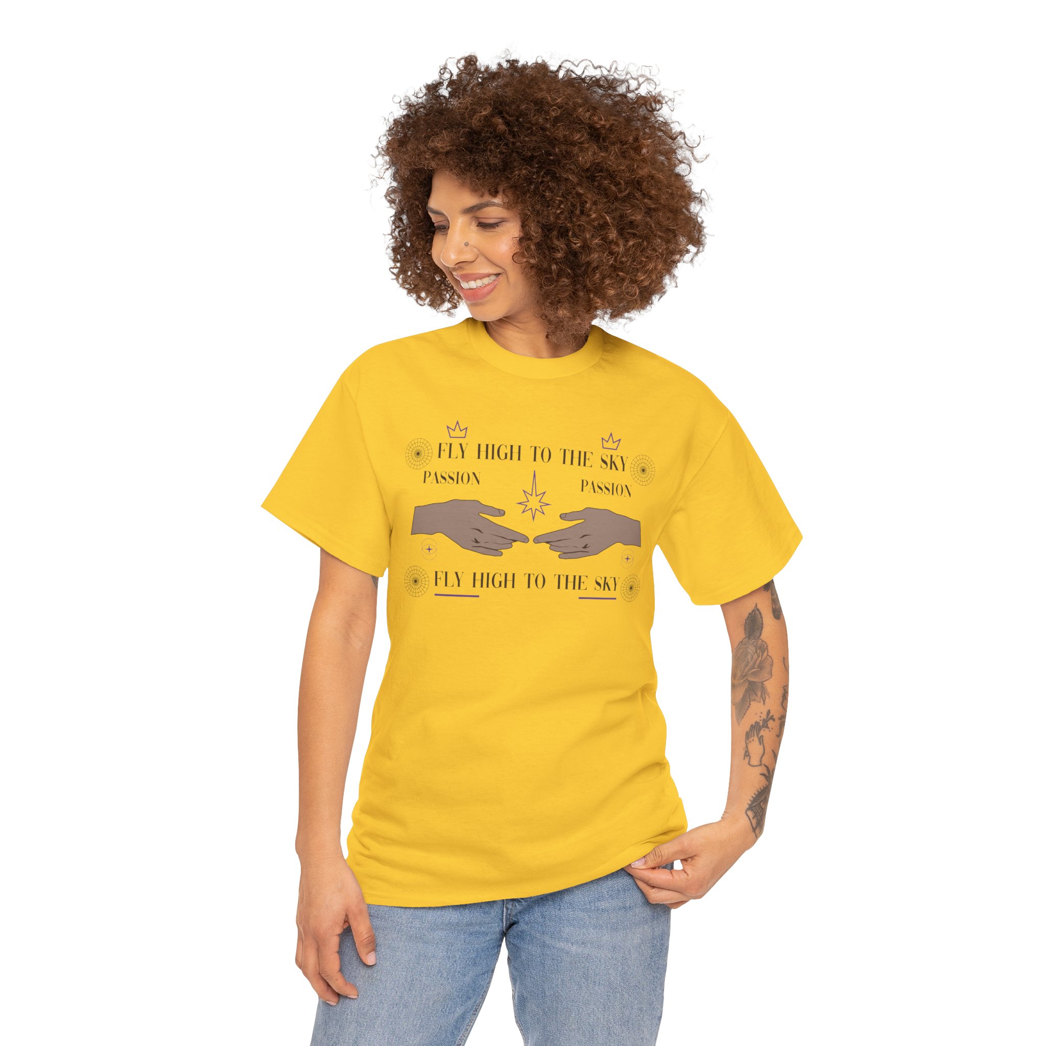 Fly High To The Sky Graphic Tee - Image 35