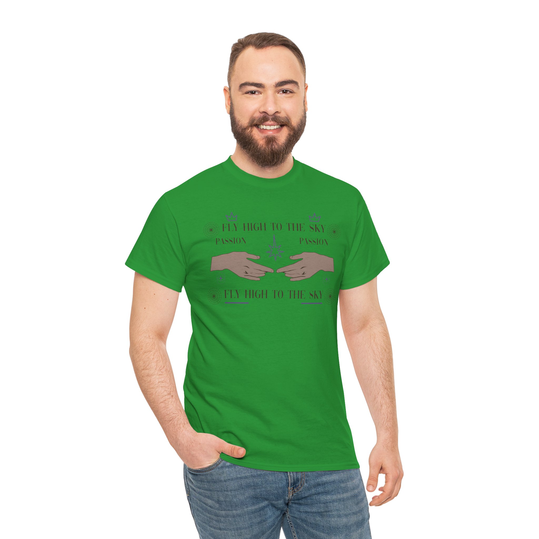 Fly High To The Sky Graphic Tee - Image 6